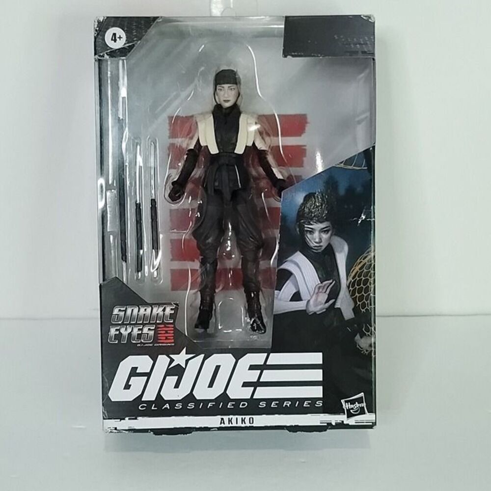 G.I. Joe Classified Series: Snake Eyes Origins - AKIKO 6-Inch Action Figure NEW